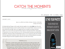 Tablet Screenshot of catchthemoments.wordpress.com