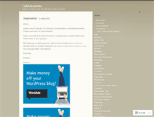 Tablet Screenshot of calciotradotto.wordpress.com