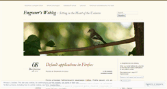 Desktop Screenshot of engraver.wordpress.com