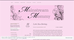 Desktop Screenshot of mainstreammommy.wordpress.com