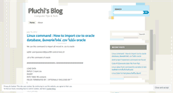 Desktop Screenshot of pluchi.wordpress.com