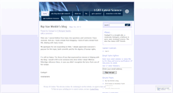 Desktop Screenshot of lgbtlatestscience.wordpress.com
