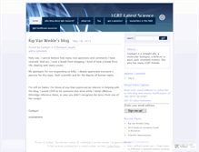 Tablet Screenshot of lgbtlatestscience.wordpress.com