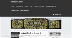 Desktop Screenshot of northwestclixalliance.wordpress.com
