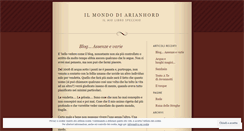 Desktop Screenshot of ilmondodiarianhord.wordpress.com