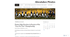 Desktop Screenshot of ahwatukeepirates.wordpress.com