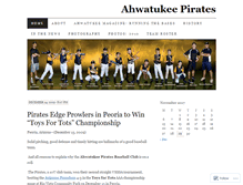 Tablet Screenshot of ahwatukeepirates.wordpress.com