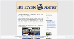 Desktop Screenshot of flyingdentist.wordpress.com