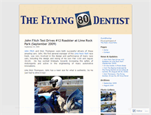 Tablet Screenshot of flyingdentist.wordpress.com