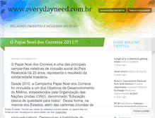 Tablet Screenshot of everydayneed.wordpress.com