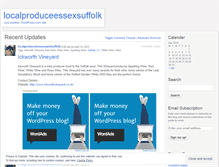Tablet Screenshot of localproduceinessexandsuffolk.wordpress.com