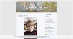 Desktop Screenshot of giardinodeipoeti.wordpress.com