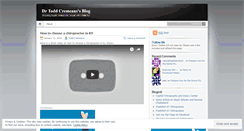 Desktop Screenshot of drtoddcremeans.wordpress.com