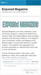 Mobile Screenshot of exposedmagazine.wordpress.com