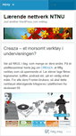 Mobile Screenshot of ln2007ntnu.wordpress.com