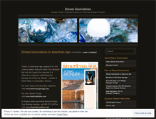 Tablet Screenshot of dreaminnovationsmassage.wordpress.com
