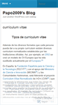 Mobile Screenshot of papo2009.wordpress.com