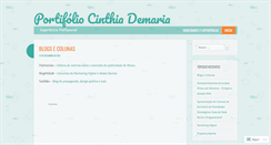 Desktop Screenshot of cinthiademaria.wordpress.com