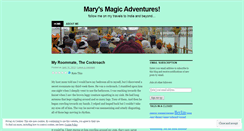 Desktop Screenshot of marycatrionacecilia.wordpress.com