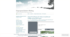 Desktop Screenshot of flapropertyfinder.wordpress.com