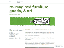 Tablet Screenshot of greentaggoods.wordpress.com