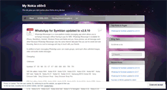 Desktop Screenshot of mynokias60v5.wordpress.com