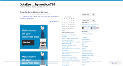 Desktop Screenshot of jotaese.wordpress.com
