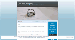 Desktop Screenshot of johnstarns.wordpress.com