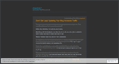 Desktop Screenshot of jmguzman1.wordpress.com