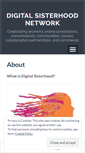 Mobile Screenshot of digitalsisterhood.wordpress.com