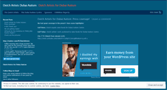 Desktop Screenshot of dutchartistsdubaiautism.wordpress.com