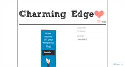 Desktop Screenshot of charmingedge.wordpress.com