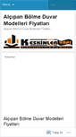 Mobile Screenshot of alcipanbolmeduvarmodellerifiyatlari.wordpress.com