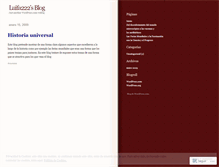 Tablet Screenshot of luifa222.wordpress.com