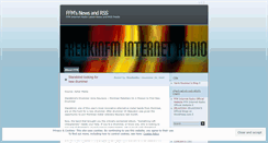 Desktop Screenshot of freakinfm.wordpress.com