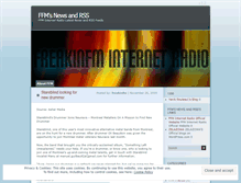 Tablet Screenshot of freakinfm.wordpress.com