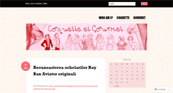 Desktop Screenshot of coquetteetgourmet.wordpress.com