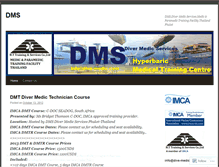 Tablet Screenshot of divemedicaltechnician.wordpress.com