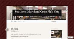 Desktop Screenshot of crabcakesncrossfit.wordpress.com