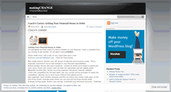 Desktop Screenshot of makingchangecenter.wordpress.com