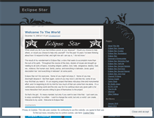 Tablet Screenshot of eclipsestar.wordpress.com