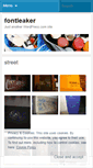 Mobile Screenshot of fontleaker.wordpress.com