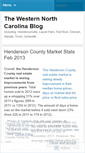 Mobile Screenshot of hendersonvillerealestate.wordpress.com