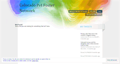 Desktop Screenshot of petsneedingfosters.wordpress.com