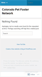 Mobile Screenshot of petsneedingfosters.wordpress.com