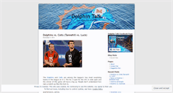 Desktop Screenshot of dolphintalk.wordpress.com