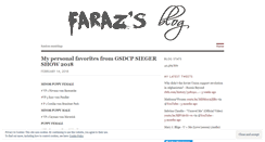 Desktop Screenshot of farazharoon.wordpress.com