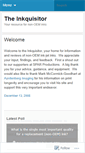Mobile Screenshot of inkquisitor.wordpress.com