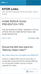 Mobile Screenshot of kforlinks.wordpress.com