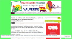 Desktop Screenshot of iuvalverde.wordpress.com